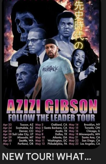 azizi gibson tour