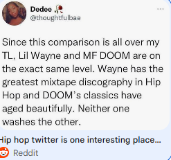 Indie Hip Hop Review Twitter